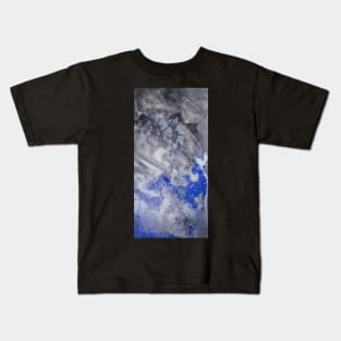 Fluid Rain Abstract Painting Kids T-Shirt